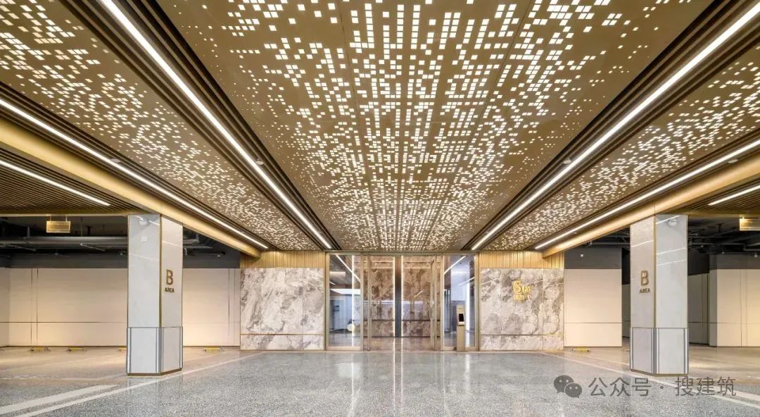 豪宅地下車庫“卷”得有點逆天了——鋁單板“精細化”應用！