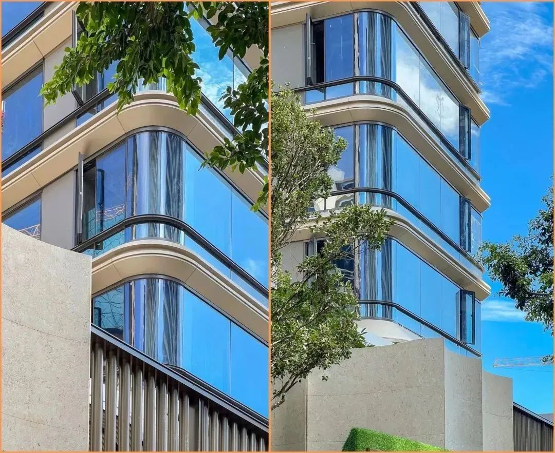 住宅立面：“玻璃幕墻、高級感”的幾種做法（二）。