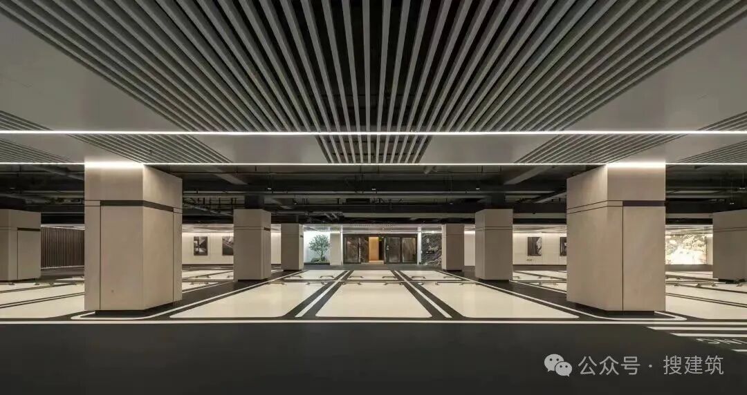 豪宅地下車庫“精細化”——「地庫大堂」“卷”得有點逆天了！
